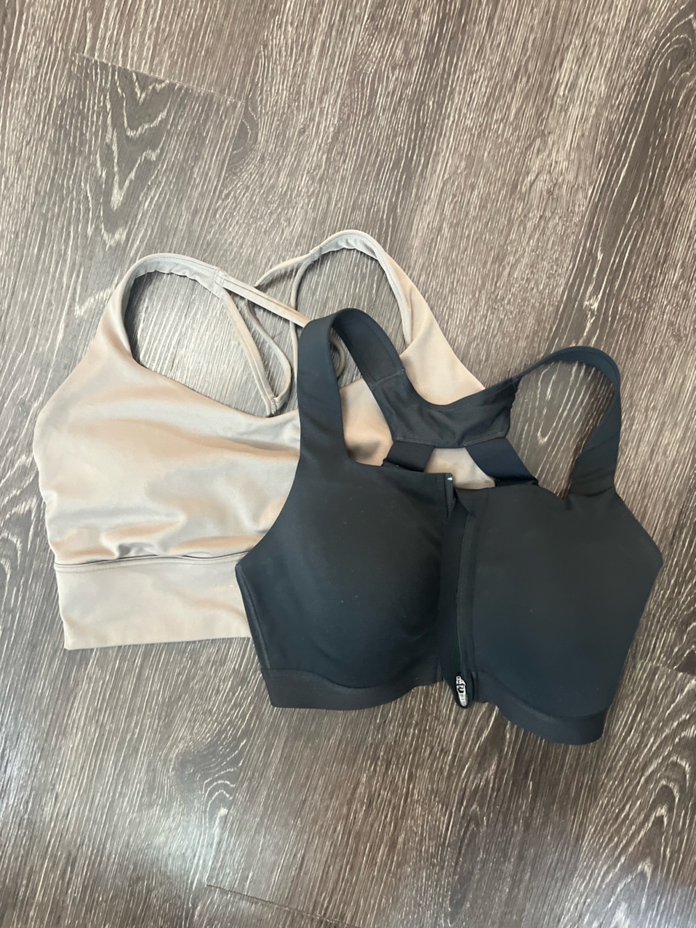 all in motion Black High Intensity & Beige Sports Bras - Pack of 2 - Picture 1 of 7